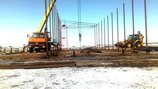 Аренда экскаватора погрузчика с ямобуром в Вязьма цена от 1527 руб